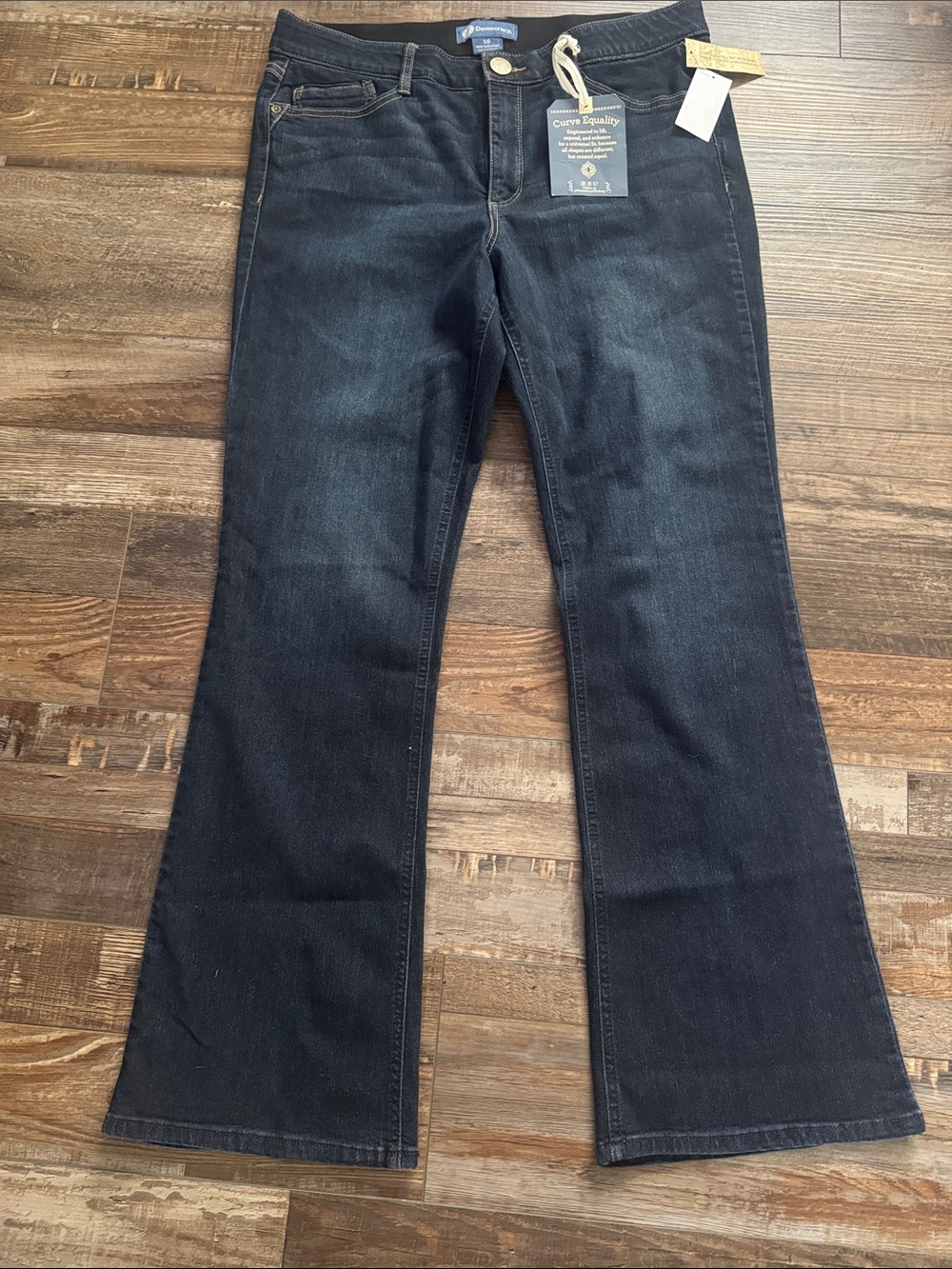Democracy Dark Indigo Flare Jeans